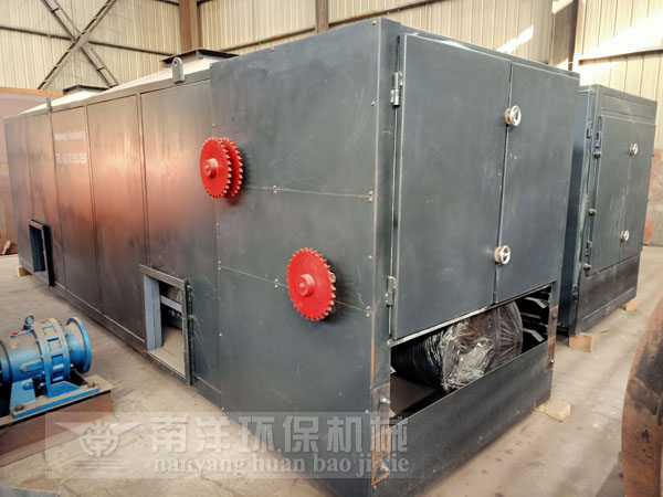 網帶式（shì）壓塊烘幹機