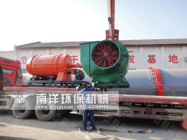 引（yǐn）風設備（bèi）裝車發貨