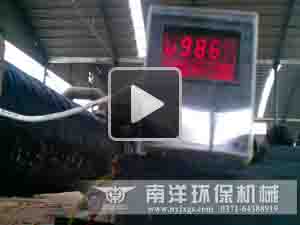 汙泥烘幹機現（xiàn）場視頻（pín）