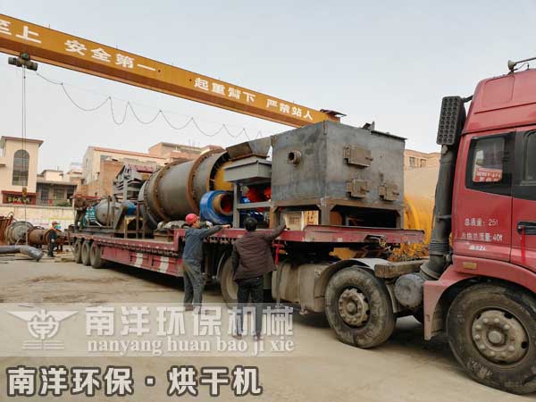 石英砂烘幹機成（chéng）套（tào）設備發貨（huò）