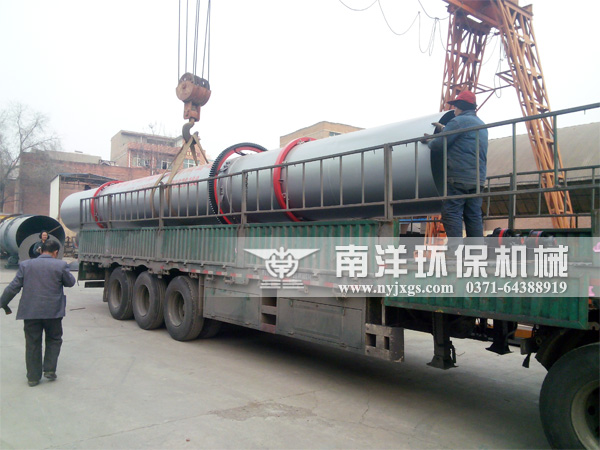 陝西客戶時處理1.5噸豆渣烘幹(gàn)機成套設備(bèi)發貨 陝西客戶時處(chù)理1.5噸豆渣烘幹機成套設備(bèi)發貨