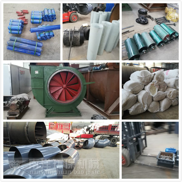 汙泥烘幹機成套設備發貨