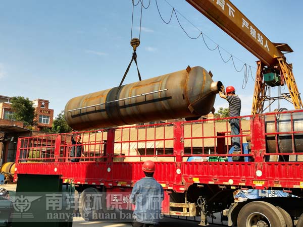 濕式除塵器裝車