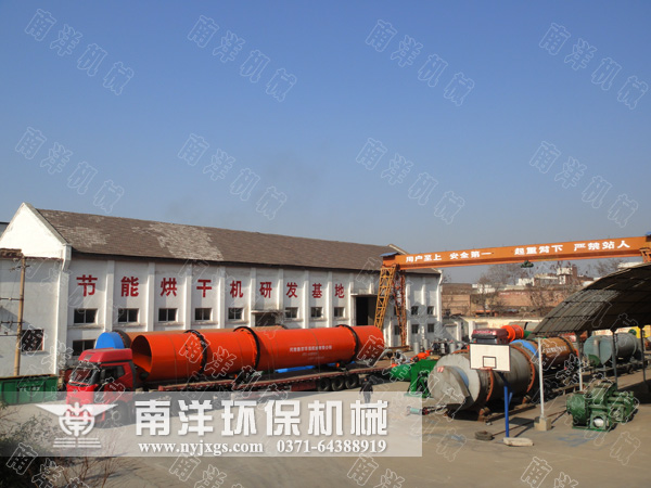 煤泥烘幹機裝車固（gù）定