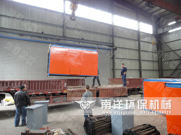 網帶（dài）烘幹機吊裝