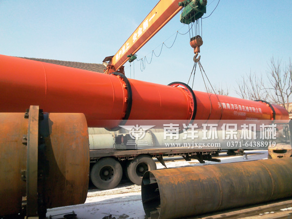 瑞雪（xuě）兆豐年：賀四川客（kè）戶訂製的市政汙泥烘幹機順利發（fā）貨！