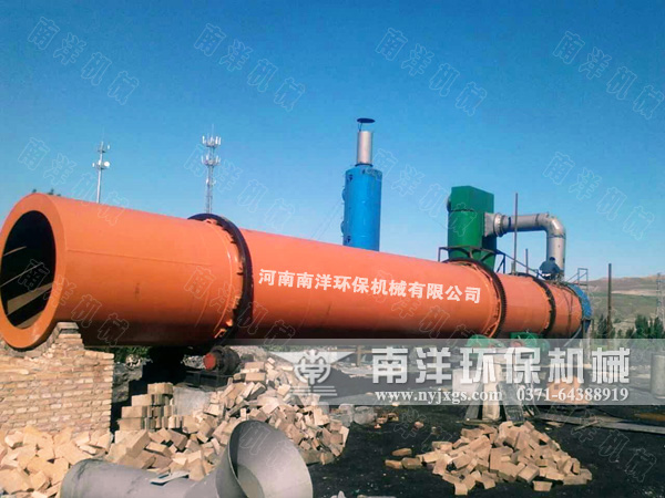 烘幹機（jī）安裝調試現場（chǎng）