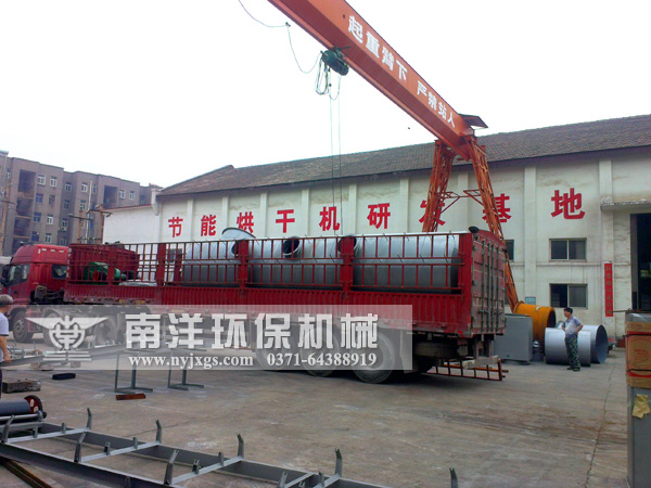 濕式除（chú）塵器裝車完成